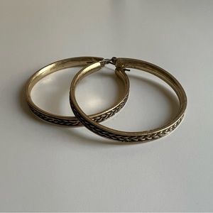 Lucky brand hoop earrings